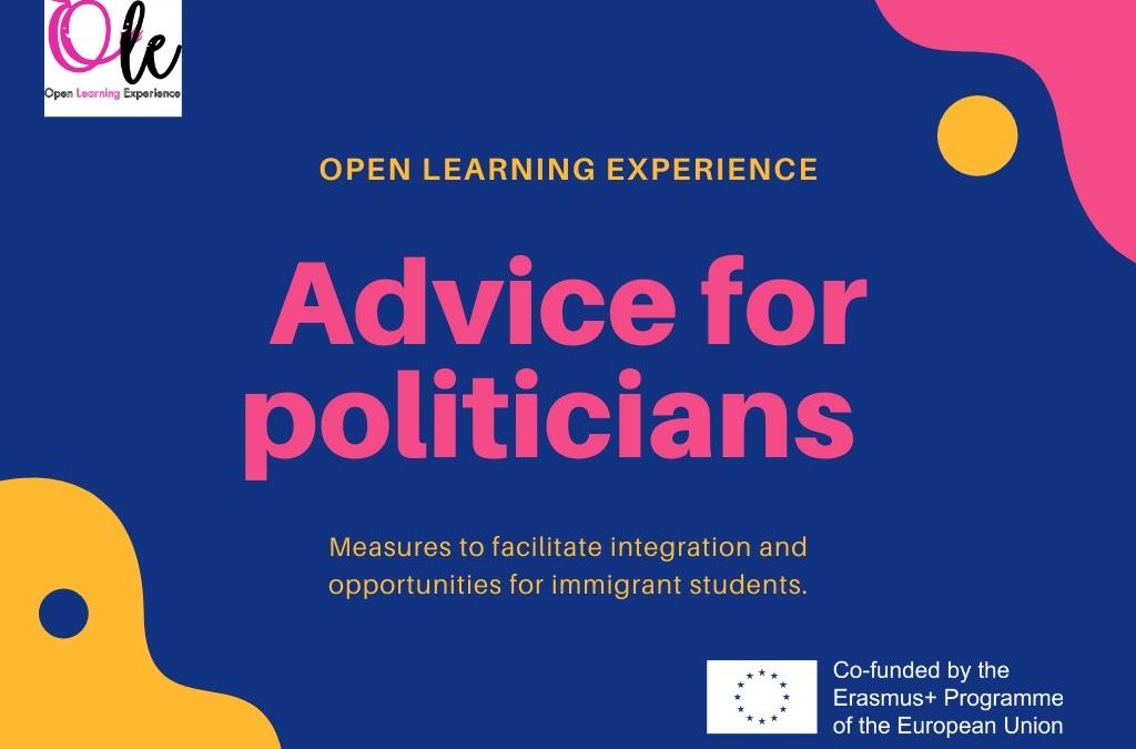 Advice for politicians about integration of migrant students